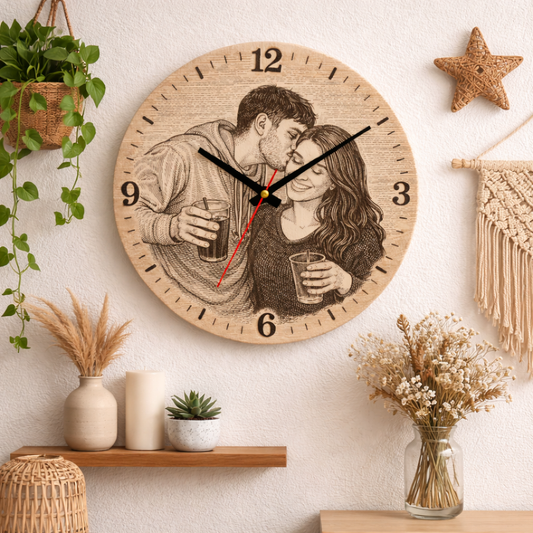Orologio con ritratto