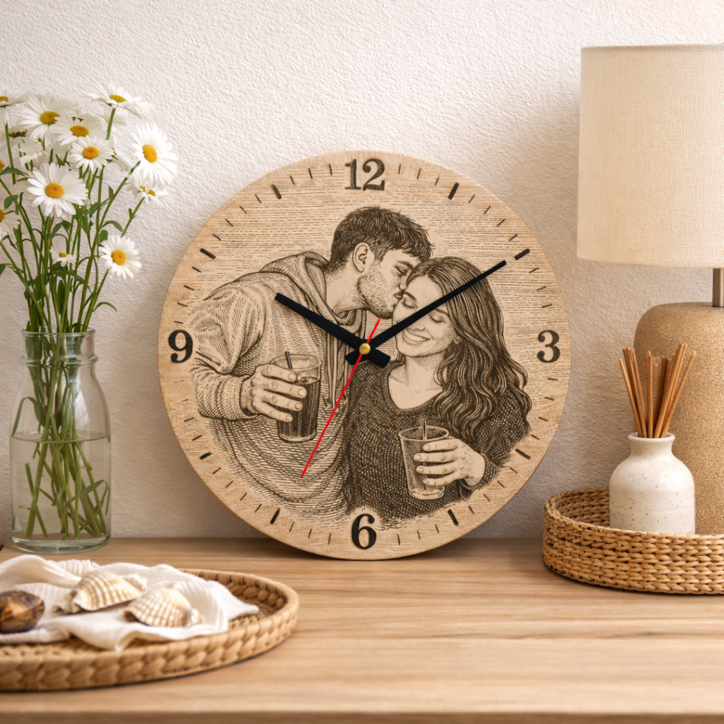 Orologio con ritratto