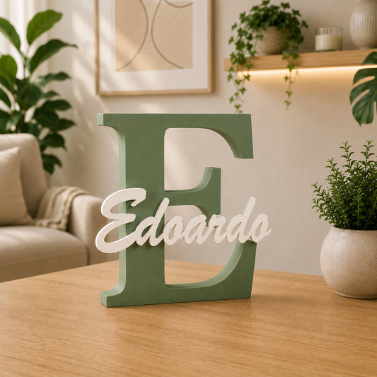 Lettera 3D personalizzata