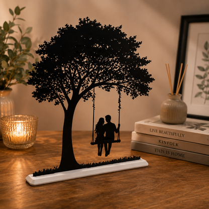 Albero 3D con altalena