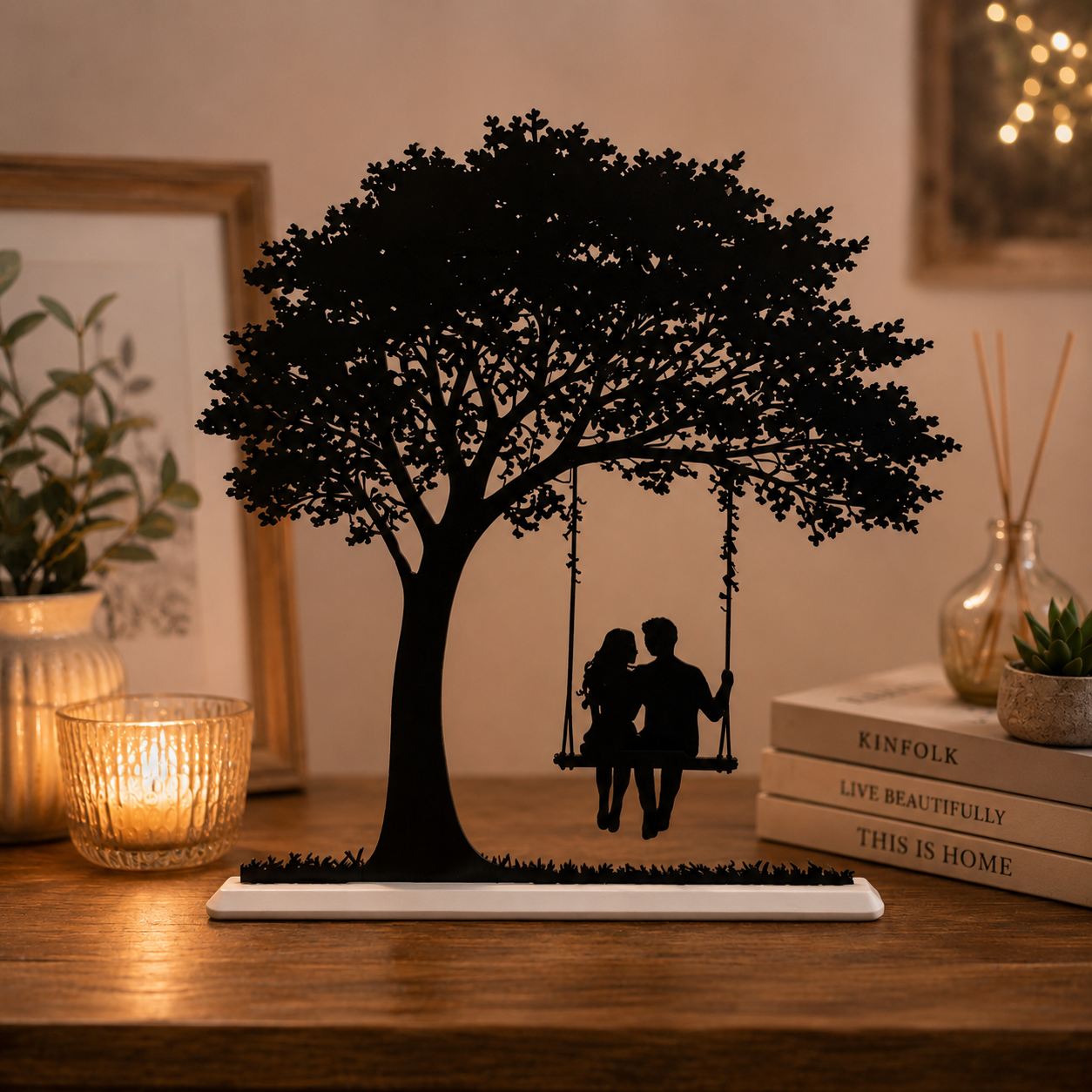 Albero 3D con altalena