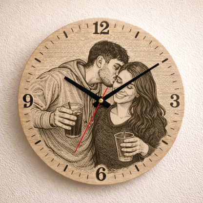 Orologio con ritratto