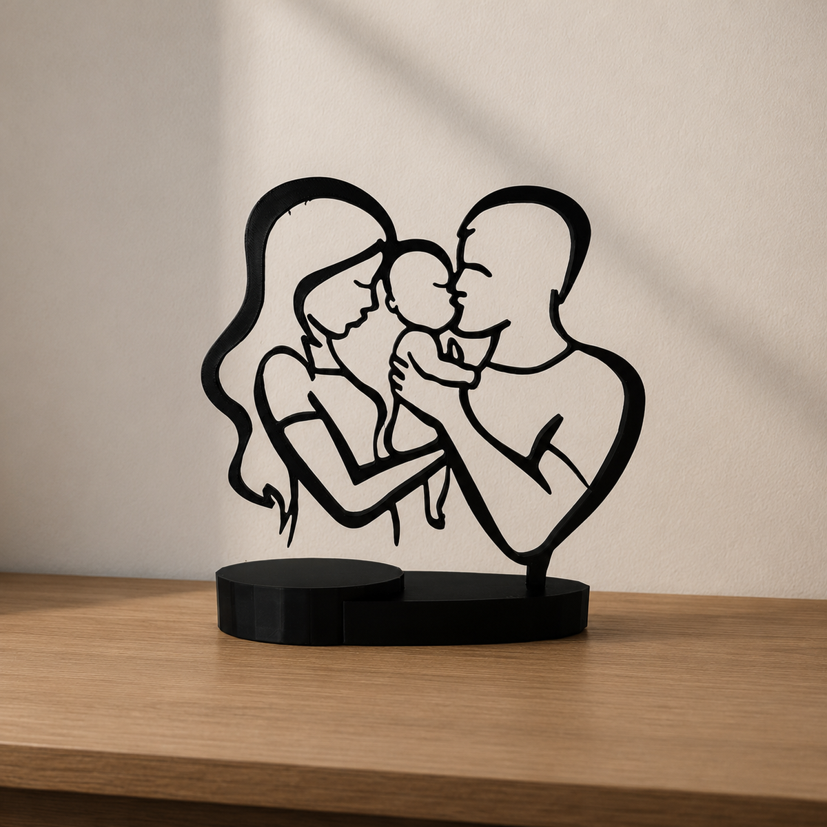 Decorazione 3D famiglia