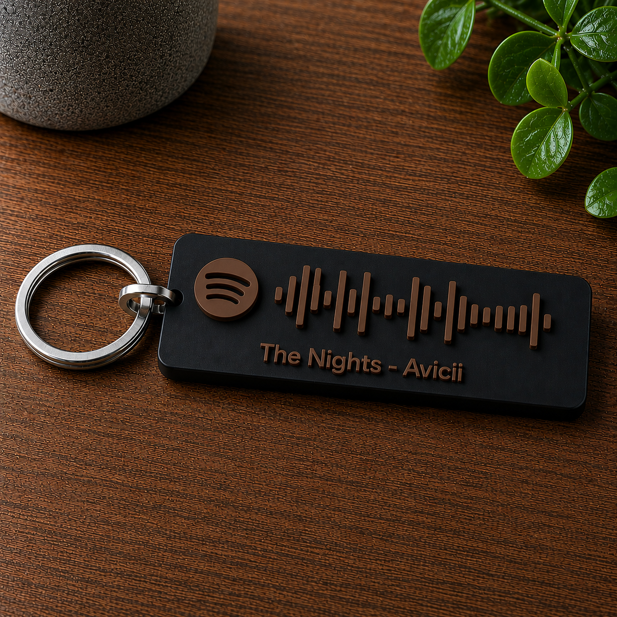 Portachiavi 3D con Spotify Code