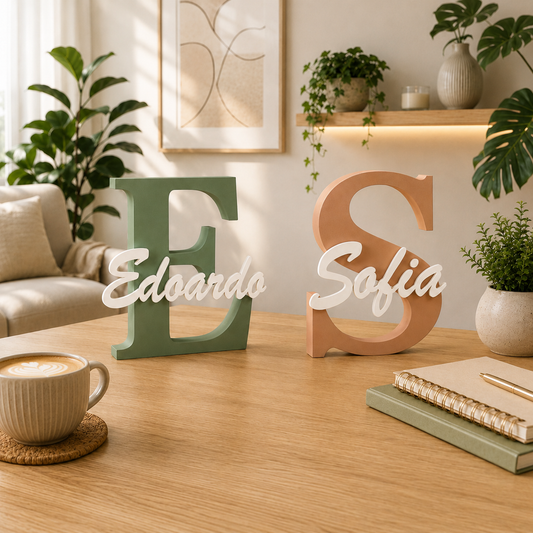 Lettera 3D personalizzata